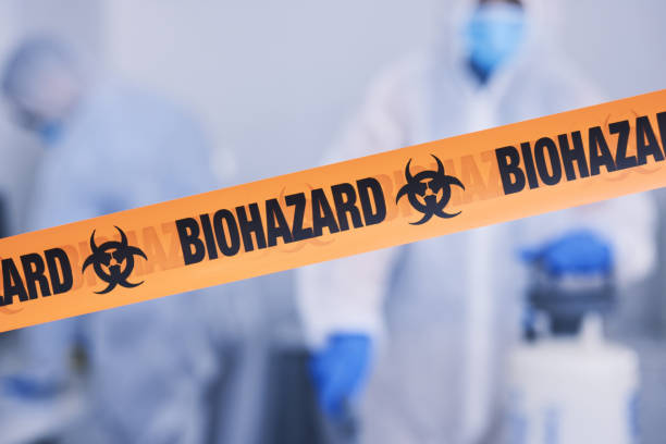 Professional Infectious Disease Decontamination technician working in Marbury, MD